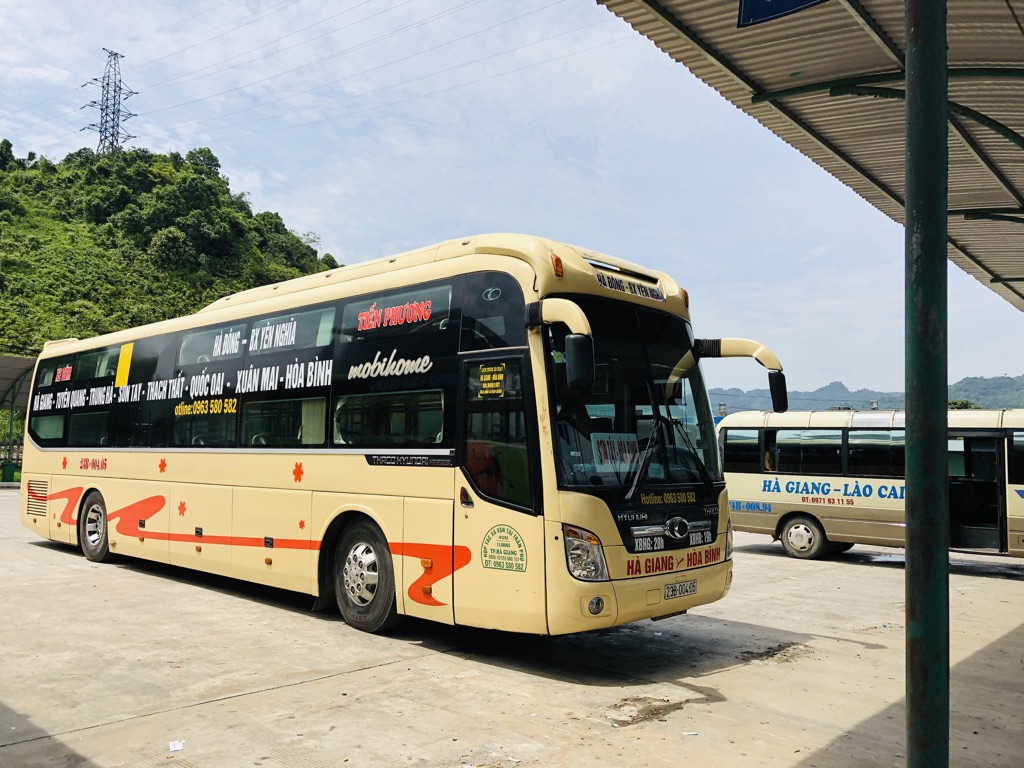 Bus Hoa Binh to Hagiang