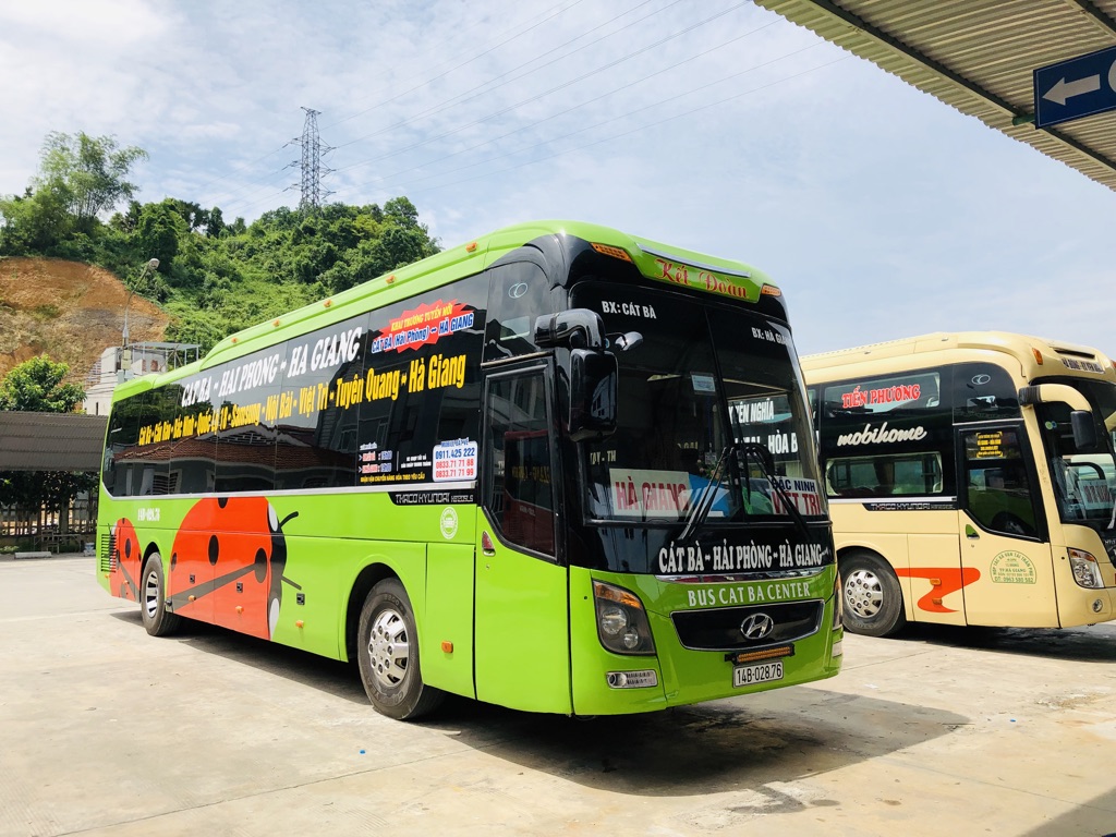 Bus Cat Ba - Ha Giang